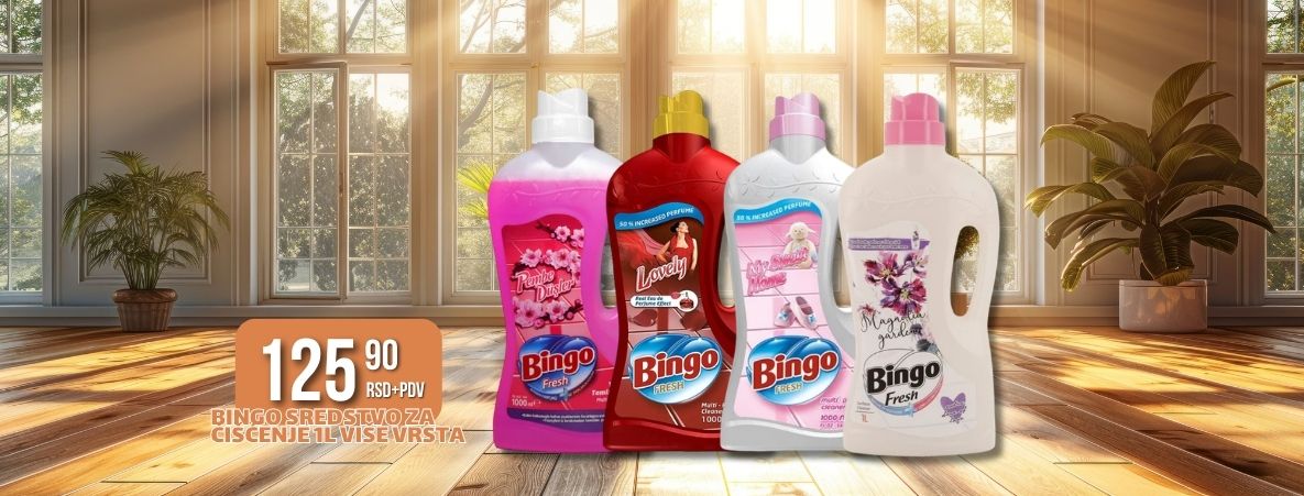 BINGO SREDSTVO ZA CISCENJE 1L